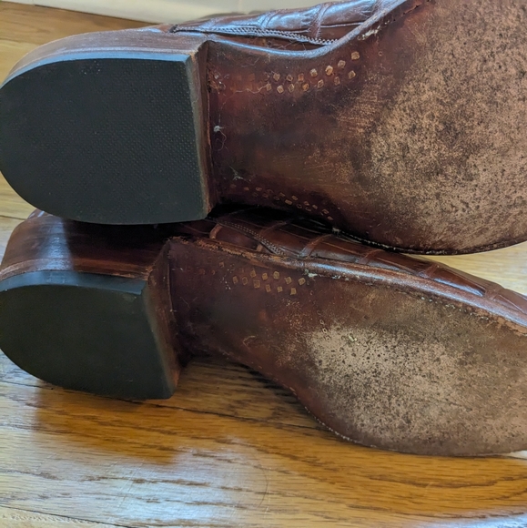 Lucchese crocodile cowboy boots - Picture 5 of 5